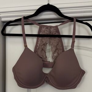 Soma Lace Back Bra - Dusty Mauve